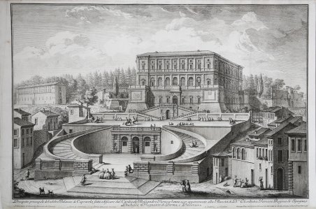Prospetto principale del Celebre Palazzo di Caprarola fatto edificare dal …