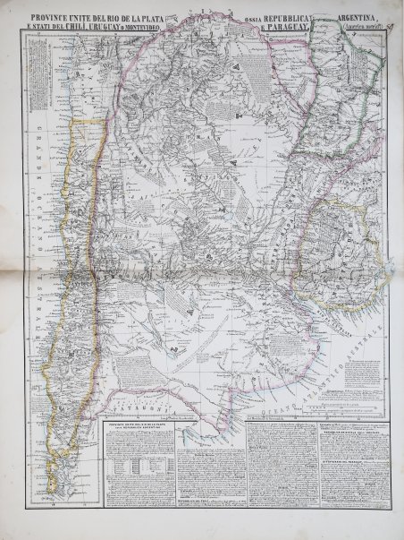 Province Unite del Rio de La Plata ossia Repubblica Argentina,e …