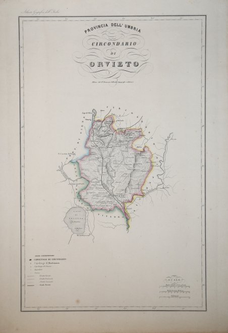 Provincia dell'Umbria - Circondario di Orvieto
