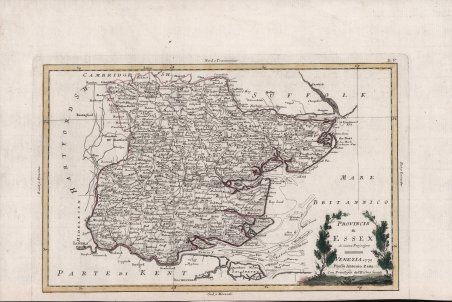 Provincia di Essex di nuova proiezione