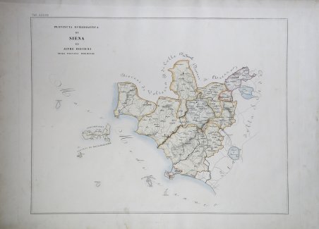 Provincia Ecclesiastica di Siena ed altre Diocesi nella Toscana Superiore