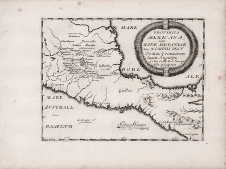 Provincia Mexicana alias Novae Hispaniae Sive Nominis Iesv