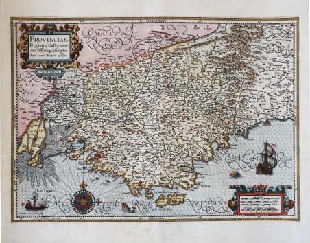 Provinciae, Regionis Galliae, vera exactissimaq. descriptio… | Immagine Gallery 2