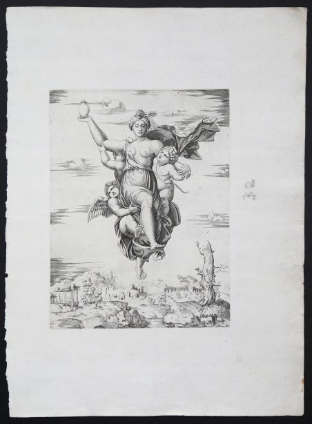 Psiche portata sull'olimpo da tre amorini | Immagine principale
