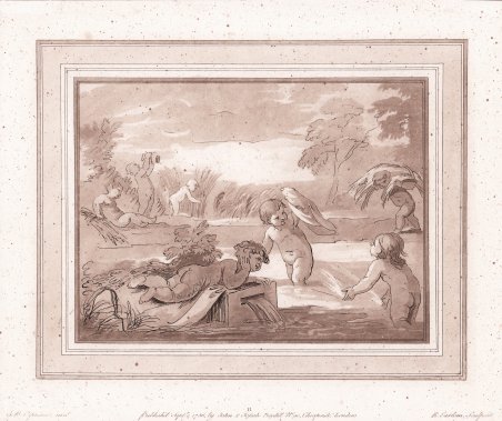 Putti in riva al fiume