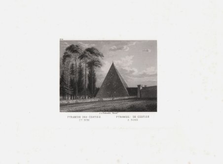 Pyramide des Cestius zu Rom / Pyramide de Cestius a … | Immagine principale