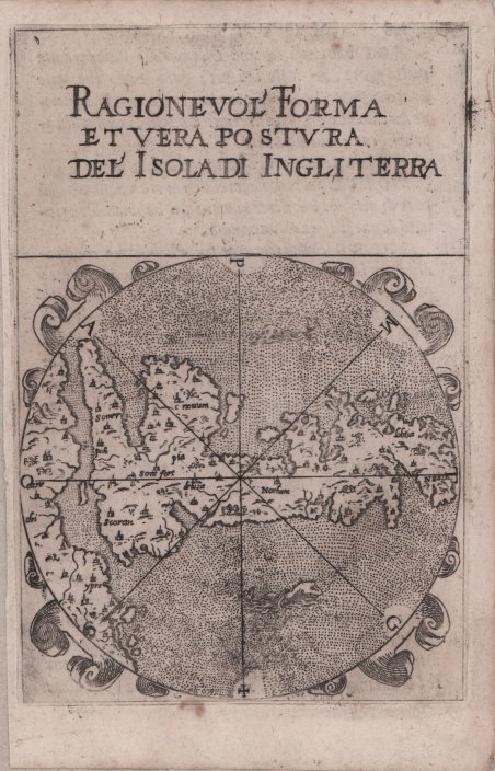 Ragionevole Forma et Vera Postura del' Isola di Ingliterra