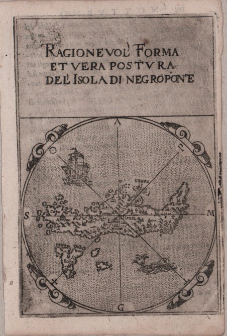 Ragionevole Forma et Vera Postura del' Isola di Negroponte