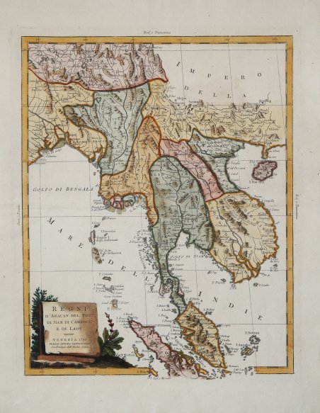 Regni D'Aracan del Pegu, di Siam, di Camboge e di …