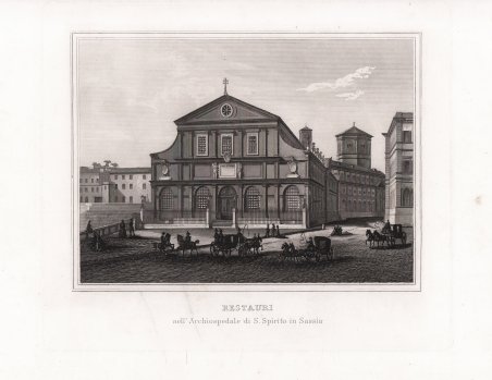 Restauri nell'Archiospedale di S. Spirito in Sassia