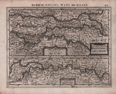 Rheni, Vahalis et Mosae