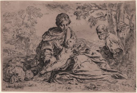 Riposo dalla fuga in Egitto