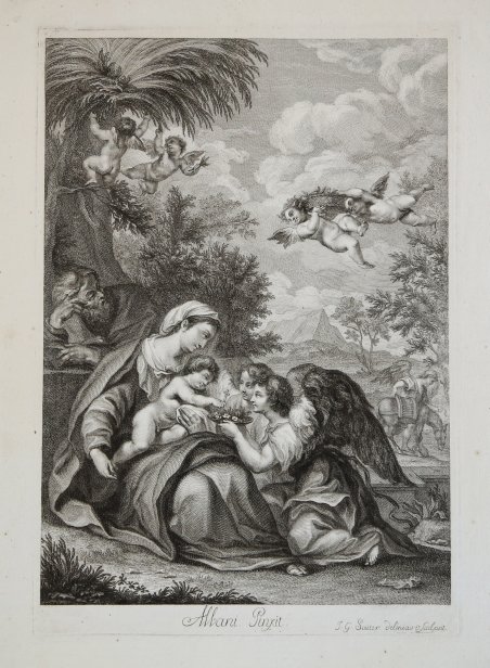 Riposo dalla fuga in Egitto