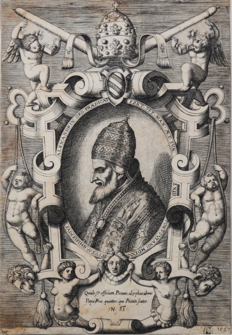 Ritratto di papa Pio V