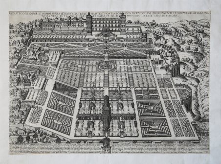 RITRATTO NEL QVALE SI RAPPRESENTA IL VERO SITO DELL’HORTI.