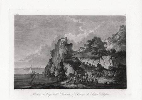 Rochers ou Capo della Scaletta & Chateau de Saint Alessio