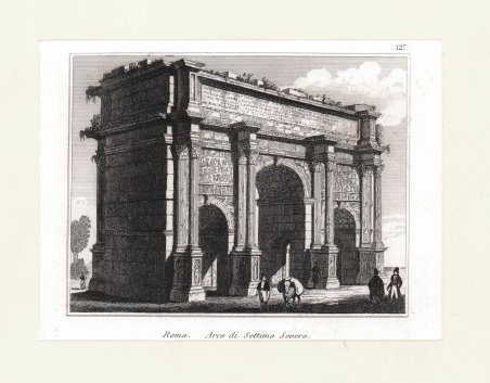 Roma. Arco di Settimio Severo.