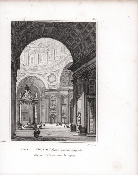 Roma. Chiesa di S. Pietro sotto la Cuppola.