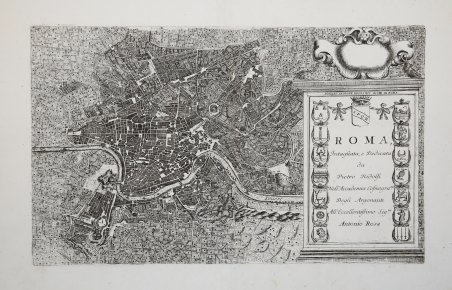 Roma / intagliata e dedicata da Pietro Ridolfi nell'Accademia Cosmogra[fi]ca …