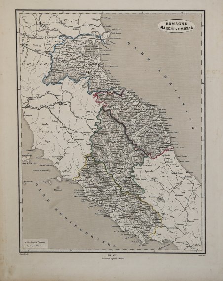 Romagne, Marche e Ombria