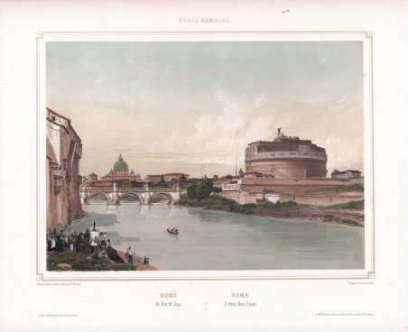 Rome - Le Fort St. Ange / Roma - Il …
