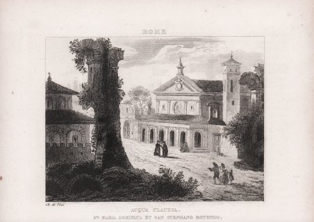 Rome. Acqua Claudia. S.ta Maria Et San Stephano Rotondo
