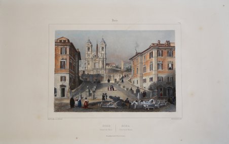 Rome Trinité du Mont / Roma Trinità di Monti