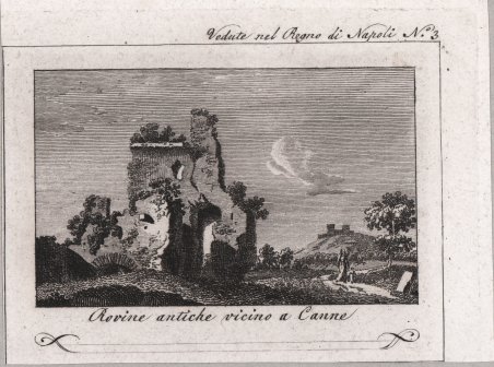 Rovine antiche vicino a Canne