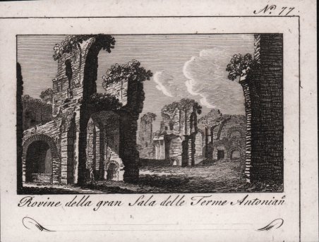 Rovine della gran Sala delle Terme Antoniniane