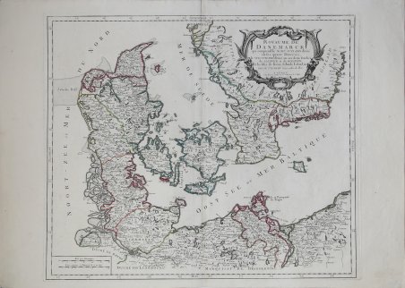 Royaume de Danemarck qui comprend le Nort - Jutland…