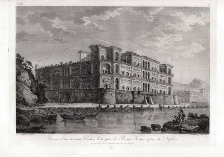 Ruines d’un ancien Palais bati par la Reine Jeanne prés …