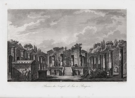 Ruines du Temple d’Isis à Pompeia