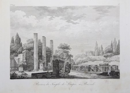 Ruines du Temple de Sérapis, à Pouzzol