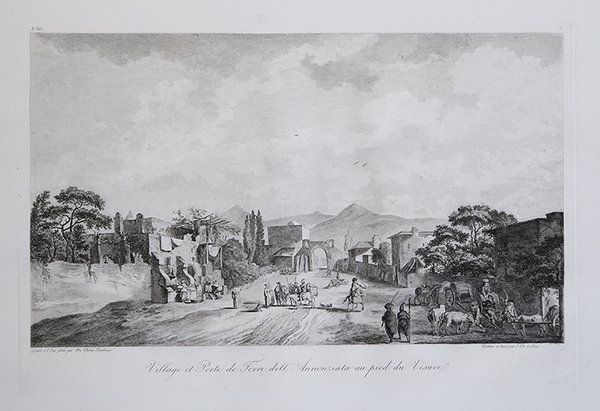 Village et Porte de Torre dell’Annonziata au pied du Vesuve