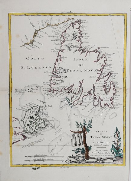 Le Isole di Terra Nuova e Capo Breton