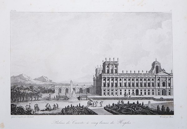 Palais de Caserte à cinque lieues de Naples