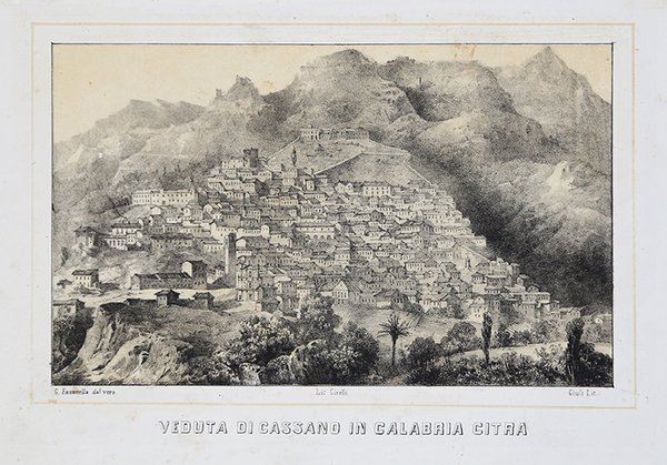 Veduta di Cassano in Calabria Citra