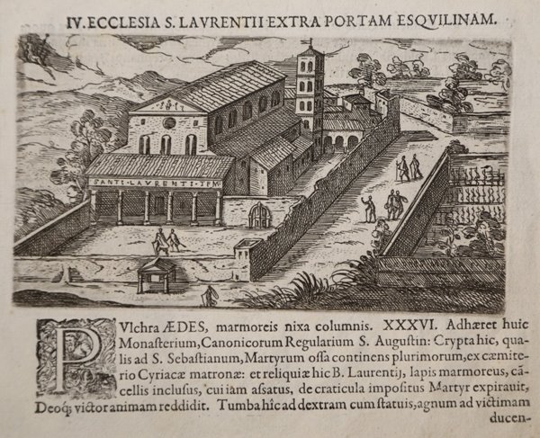 Ecclesia S. Laurentii extra portam Esquilinam