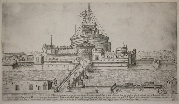 Vestigi del monumento overo mole d'Adriano. | Immagine principale