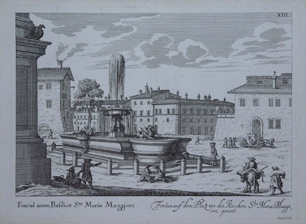 Fon's ad aream, Basilicae S.ta Mariae Maggiore