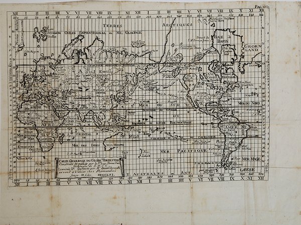 Carte generale du globe terrestre construite & publiee par le …