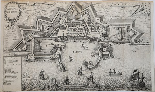 Delineatio Urbis ac Portus Centum Cellarum a Cinthio Floro facta …