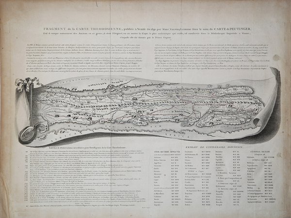 Fragmente de la Carte Theodosienne