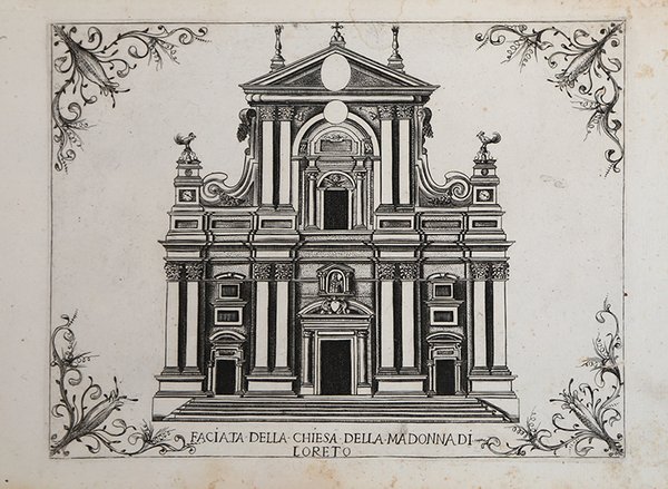 Faciata della Chiesa della Madonna di Loreto