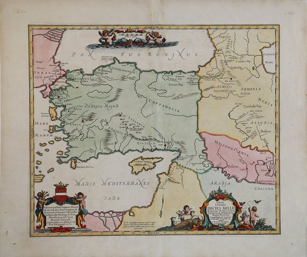 Tabula Itineris decies mille Graecorum sub Cyro contra fratem suum …