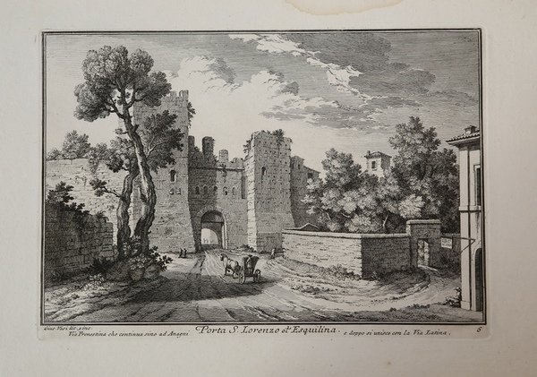 Porta S. Lorenzo olim Esquilina