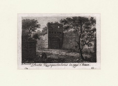 Porta Querquetulana in oggi Chiusa