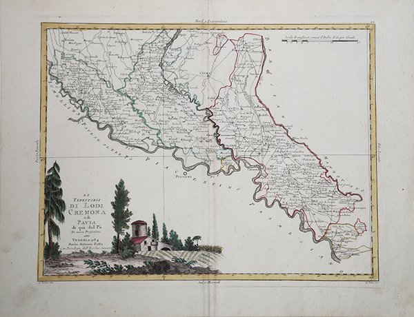 Li Territorii di Lodi Cremona e di Pavia di qua …