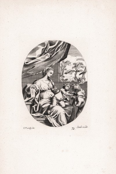 Madonna con Bambino e San Giovannino | Immagine principale