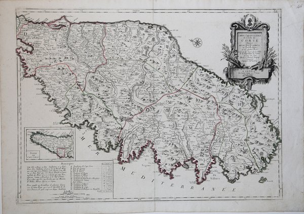 Carte Particuliere de l'Isle de Corse ….